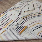 Tapis berbère en laine fait main