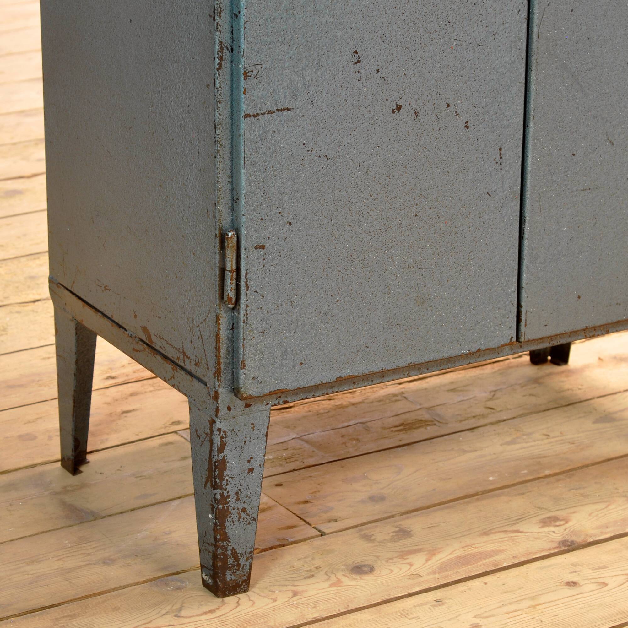 Iron industrial cabinet, 1970s