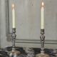 Pair of Louis XVI Style Wolfers Candlesticks, Solid Silver, Hallmarked