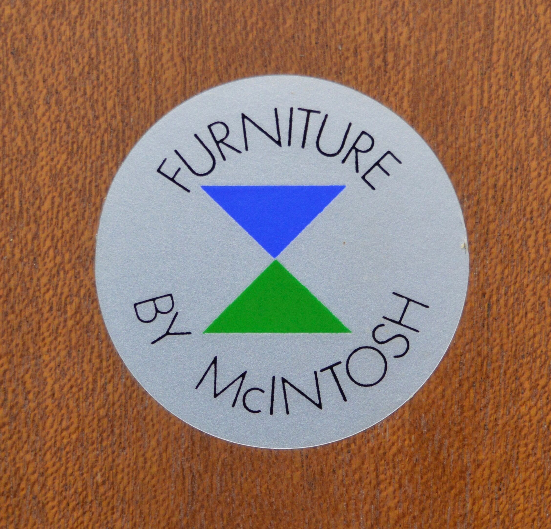 Mid century oval dinning table by Mcintosh