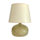 Ceramic lamp, 2m fabric cable, fabric lampshade