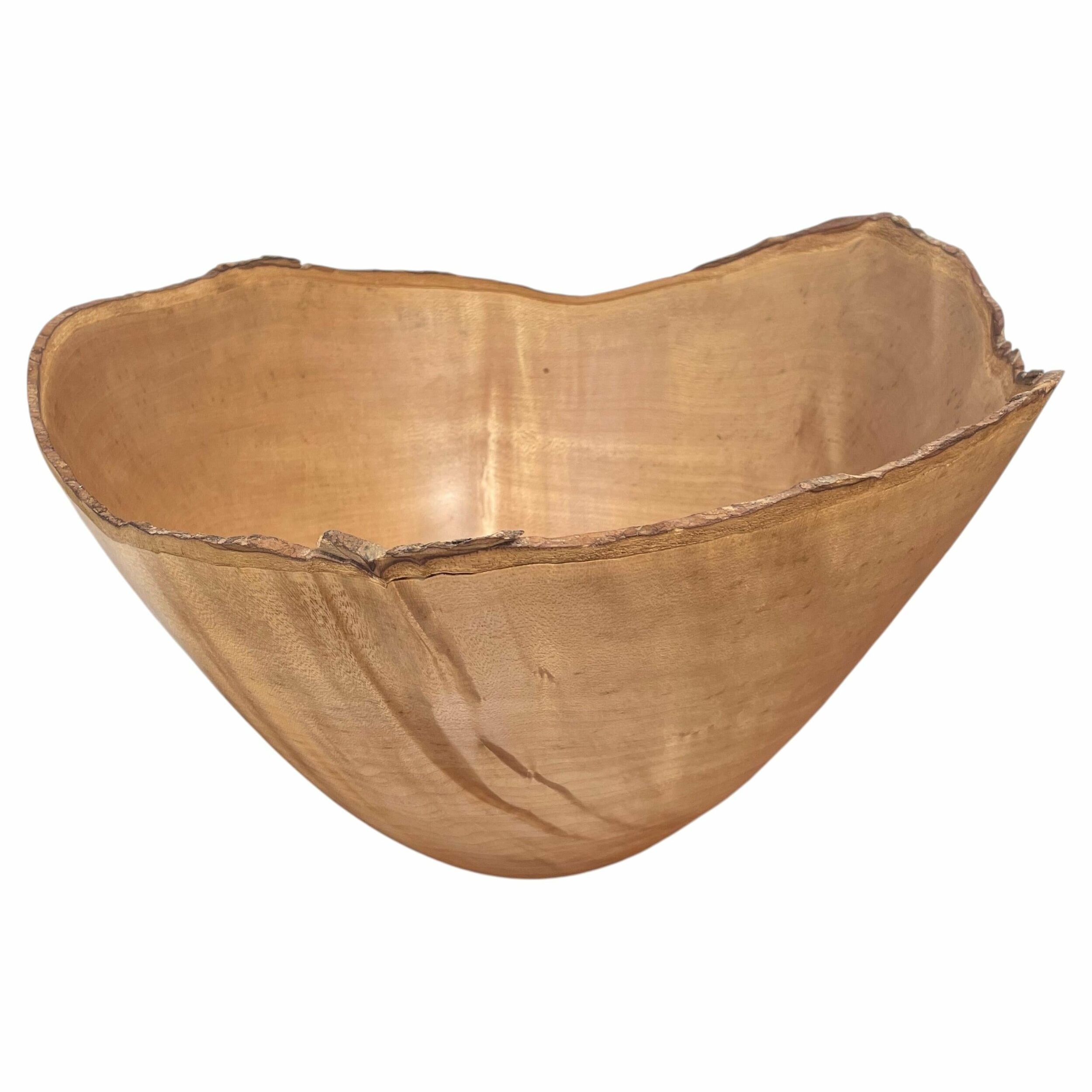 Sycamore monoxyle cup by Ralph Ribour