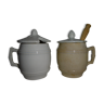 Digoin mustard pots 1900