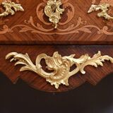 Secretary in precious wood marquetry, Transition style, Napoleon III period – Mid-19th century