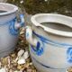 Two Alsatian stoneware pots