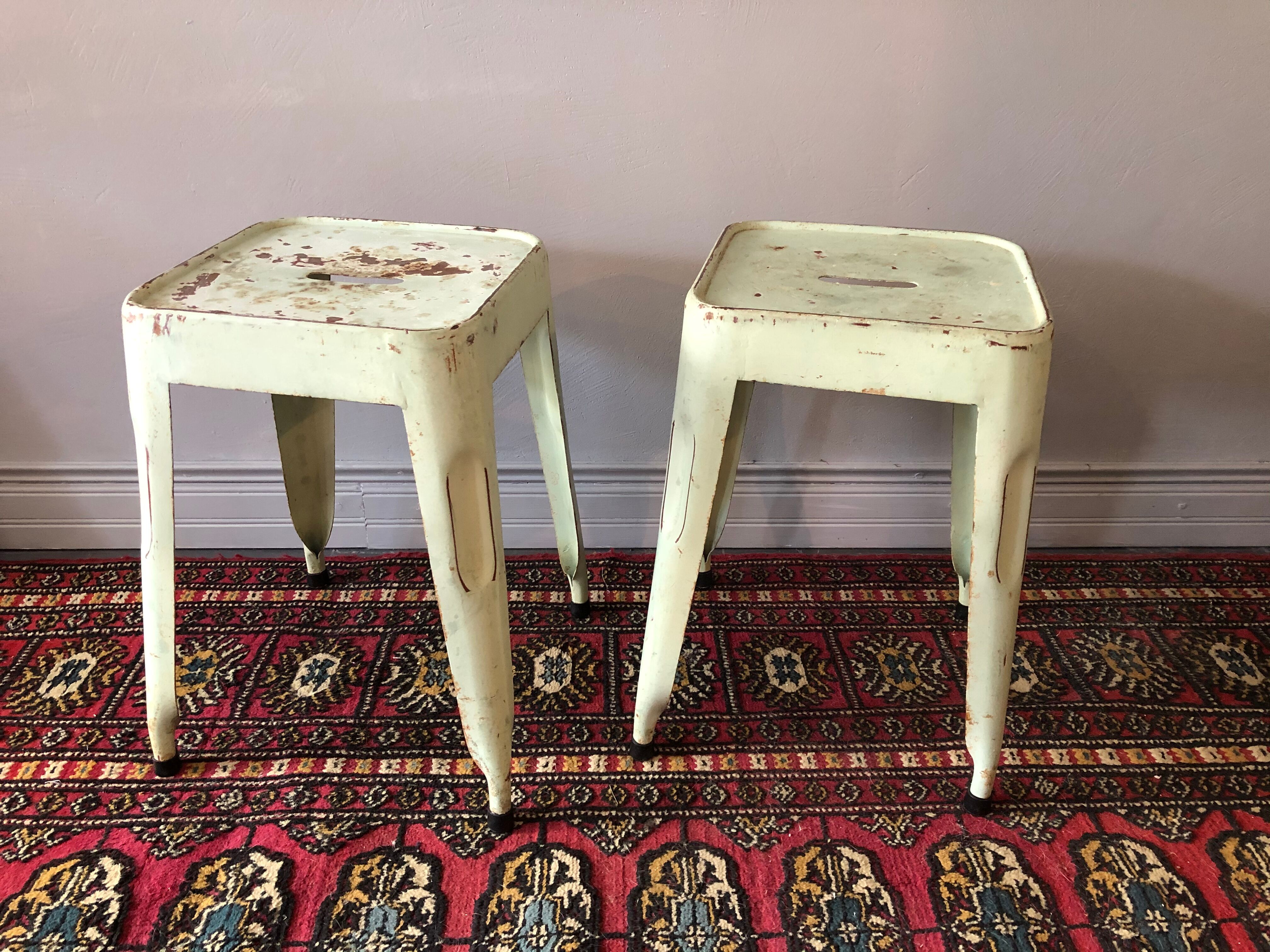 Workshop stool duo