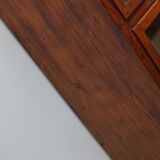 Vintage German pine haberdashery cabinet, 1950s