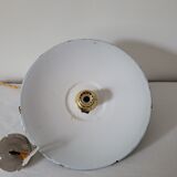 Enamelled sheet metal suspension