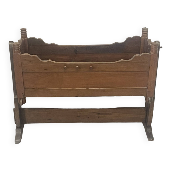 Petit lit berceur XIX ème siècle