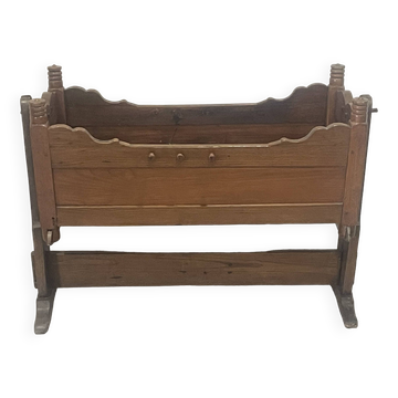 Petit lit berceur XIX ème siècle