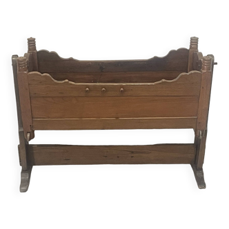 Small rocking bed 19th century