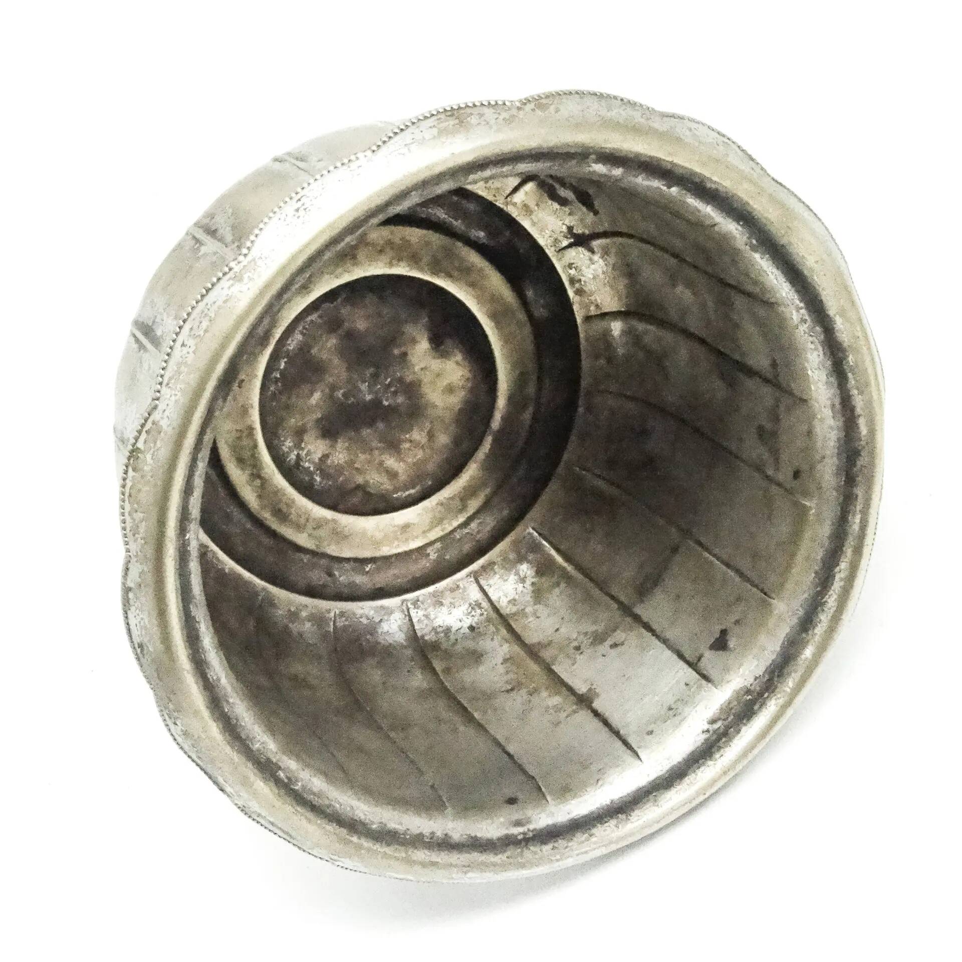 Sugar bowl, eclecticism, silver-plated brass, WMF, Germany, early 20th century