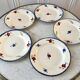 Set of 5 digoin dessert plates mary-Lou model