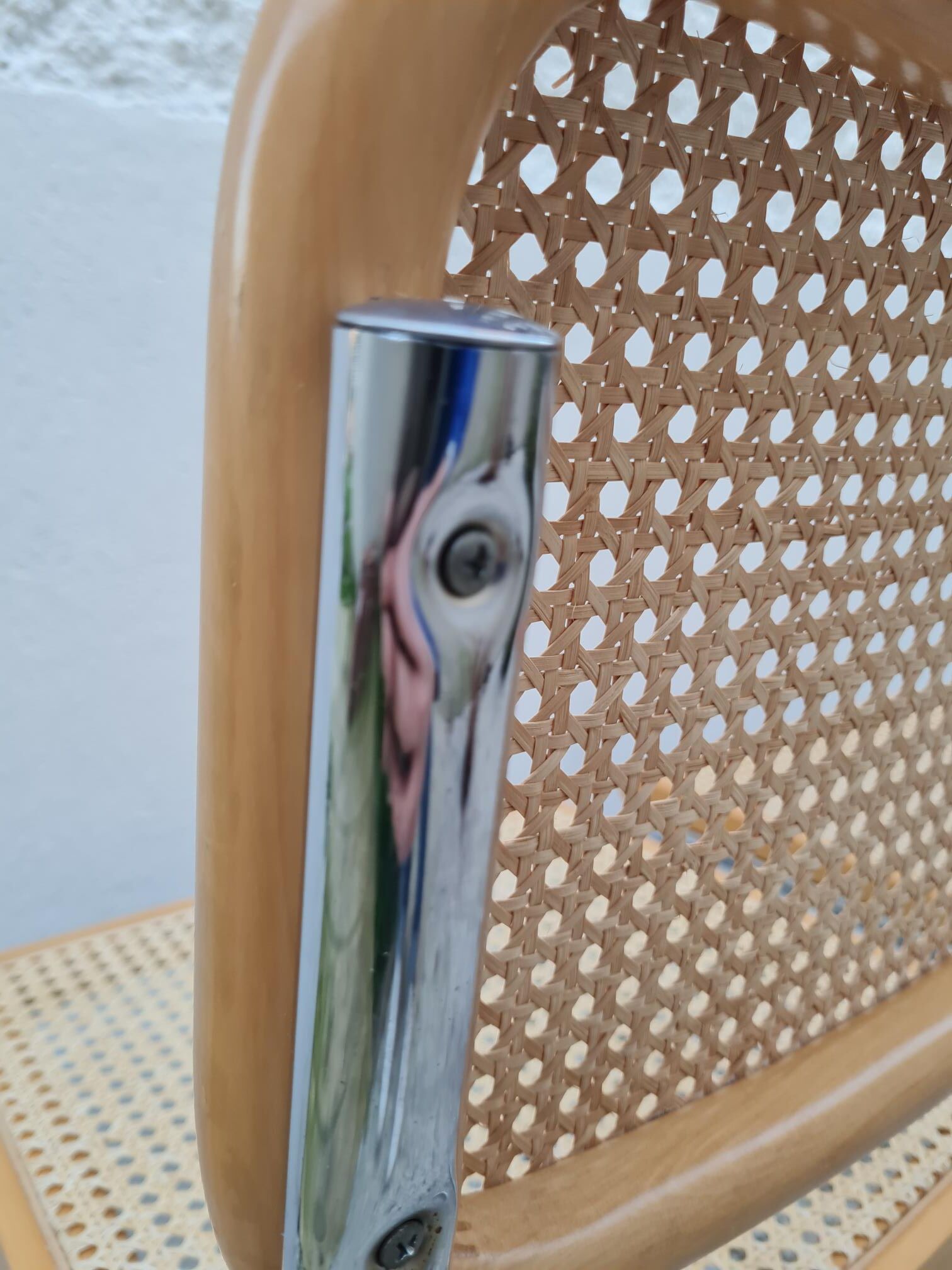 Pair of B32 chairs by Marcel Breuer