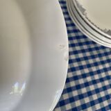 Saint-Jean Varage ironstone soup plates