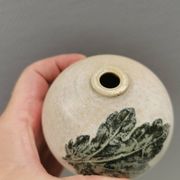 Miniature vase by Leif Holm, made in his own workshop in Errindlev 1970s