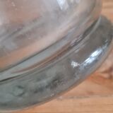 Bouteille ancienne en verre soufflé