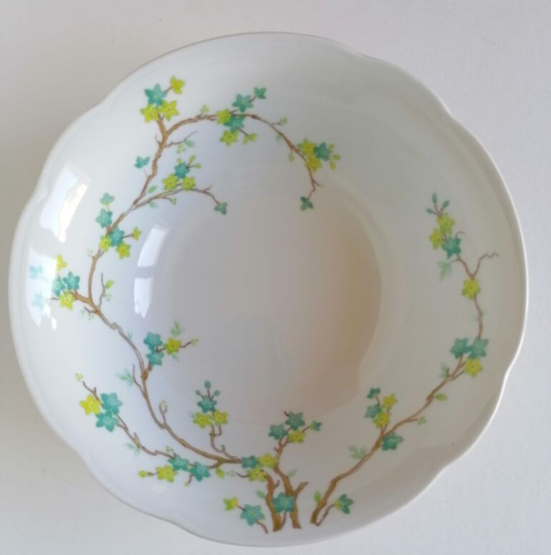 Fruit salad service porcelain W Germany