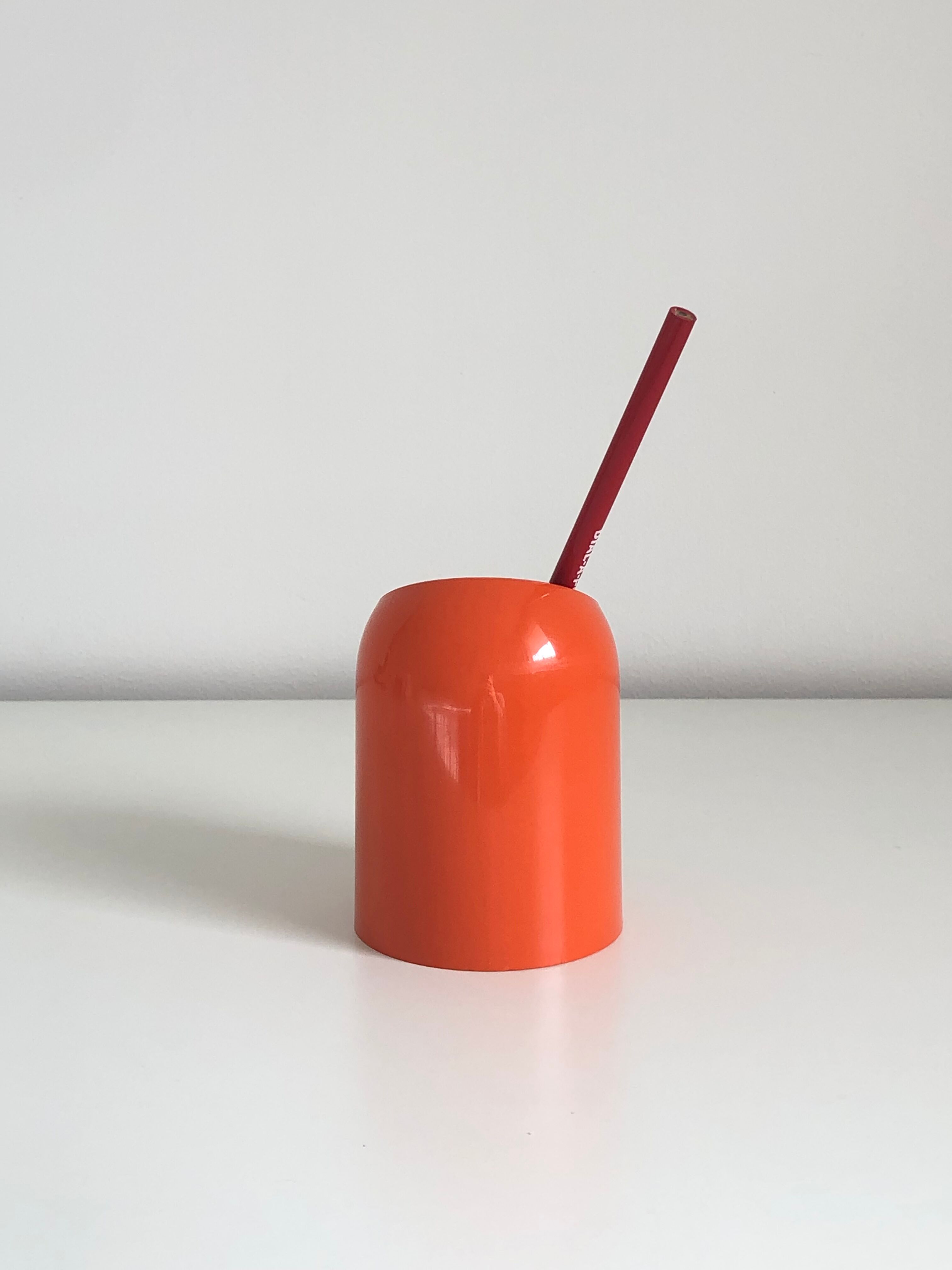 Roger Tallon design pencil pot, Art and Office edition, France, 1970