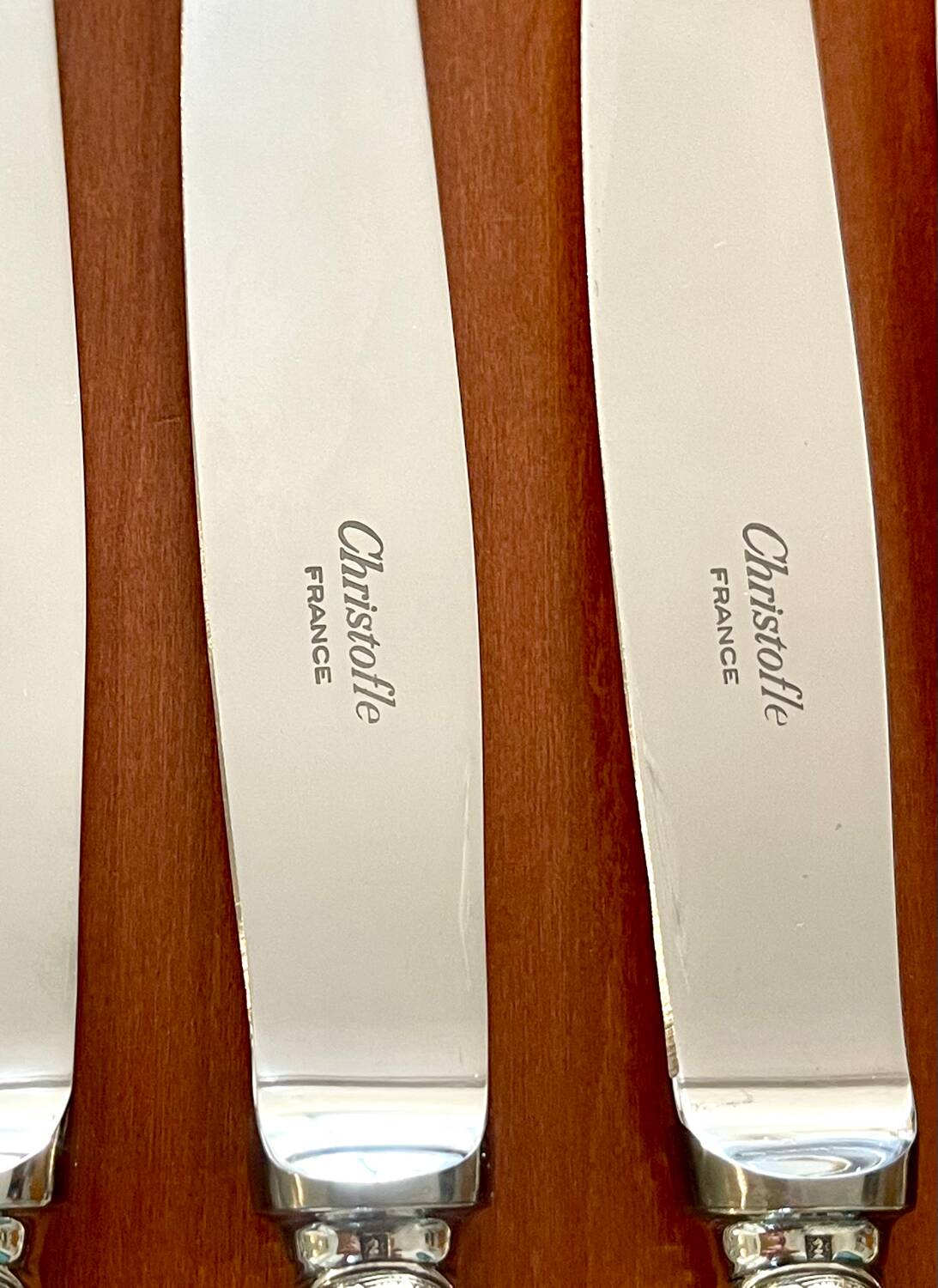 Christofle Marly, new condition, 48-piece cutlery set