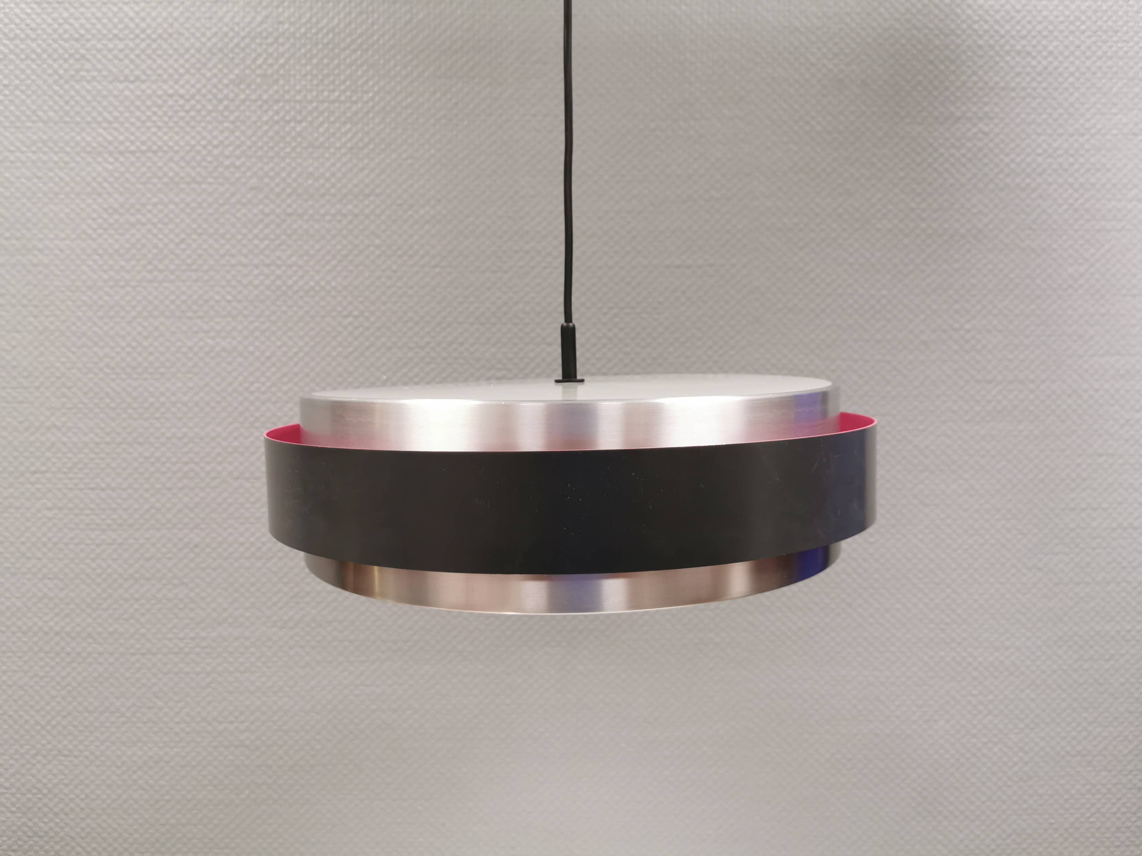 Rare Sera hanging lamp, designed by Jo Hammerborg for Fog & Mørup in 1968