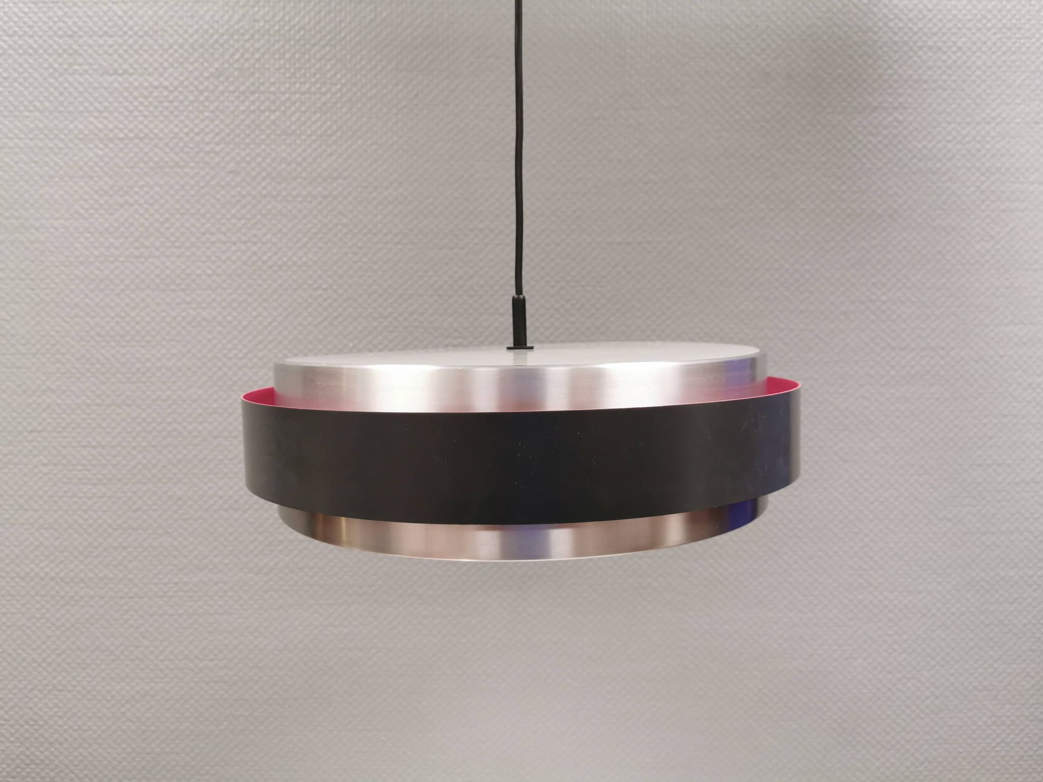 Rare Sera hanging lamp, designed by Jo Hammerborg for Fog & Mørup in 1968