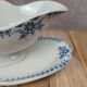 Antique sauce boat K&g Lunéville – Lunel model
