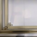 Table basse en alu - Pierre Vandel Paris - année 70