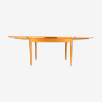 Ansager Mobler Danish teak extending dining table