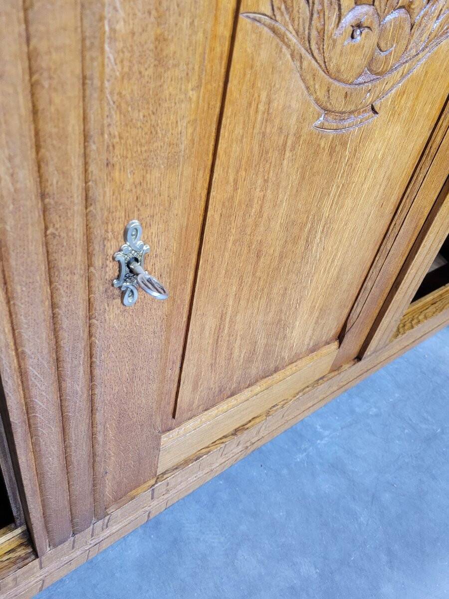 Enfilade art déco en chêne