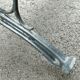 Old garden bench cast iron legs