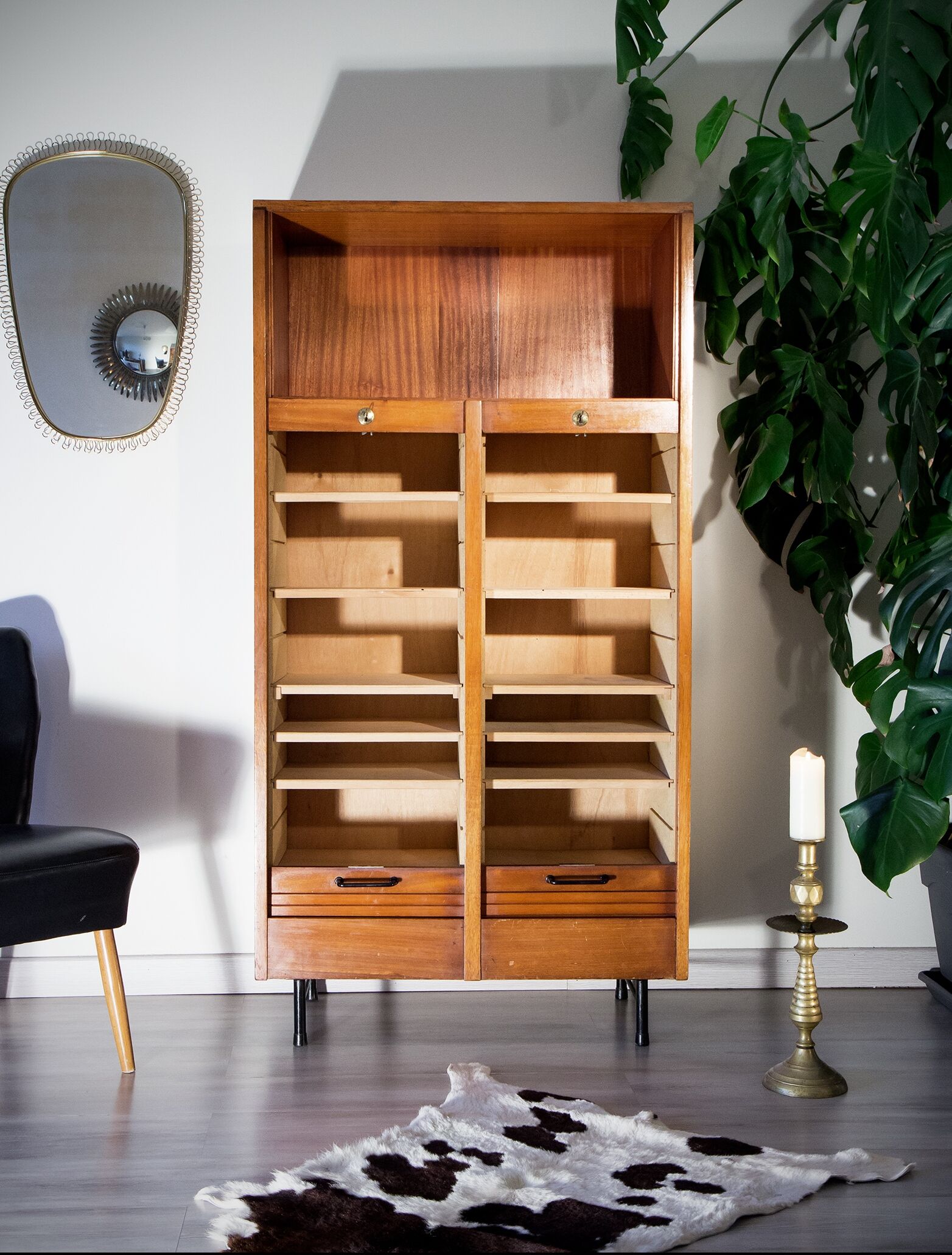 Signed double curtain Spirol furniture