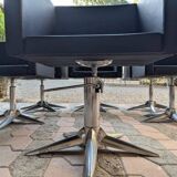 Swivel designer armchairs x6