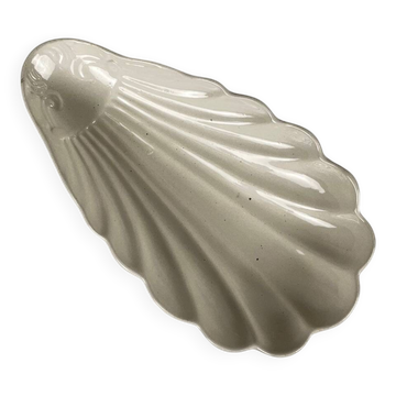 Ramequin coquillage blanc, XXe