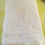 Fabric coupon with embroidery