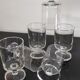 Lot de 6 verres à vin cavalier Luminarc transparent vintage