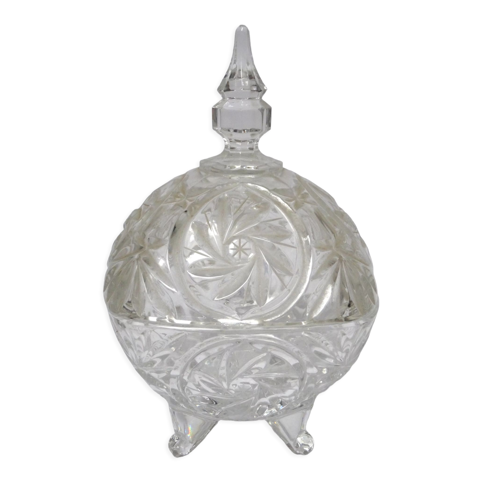 Square crystal candy box