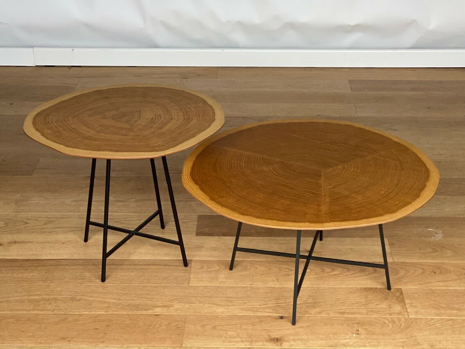 Suite of two alburni coffee tables by lucidipevere cinna xxe