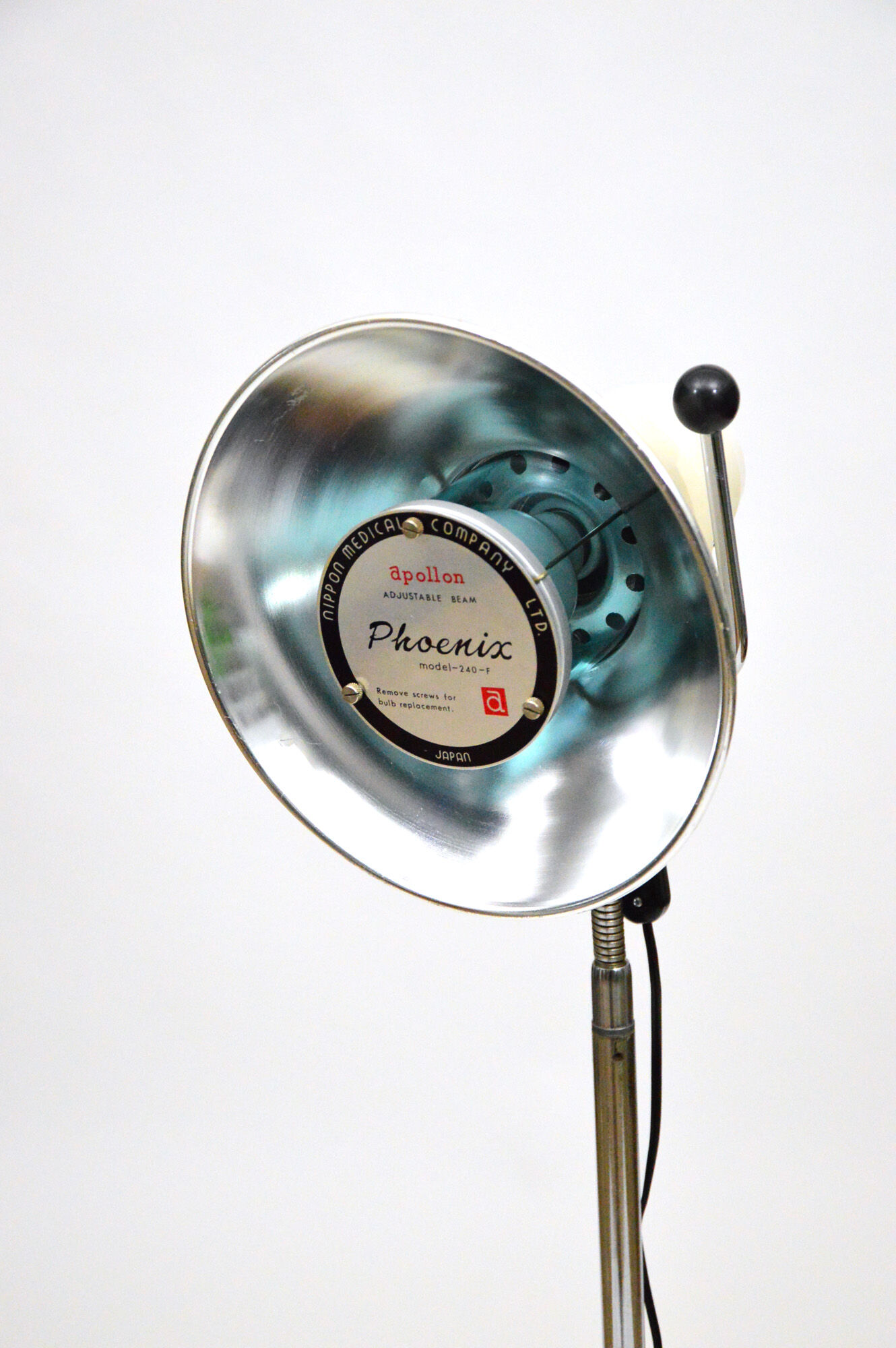 Japanese Industrial Floor Lamp By Nippon Medical Company Ltd, 1960s