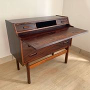 Scandinavian rosewood secretary desk by Arne Wahl Iversen