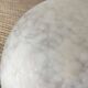 Round ceiling light in frosted clichy glass