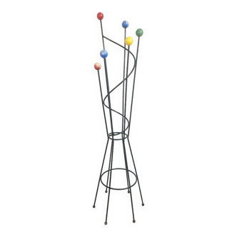 Coat rack R. Feraud "Astrolabe" 1950