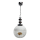 Vintage glass globe lamp / pendant lamp by Carlo Nason for Mazzega