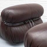 Soriana Armchair Afra & Tobia Scarpa Cassina 1970s