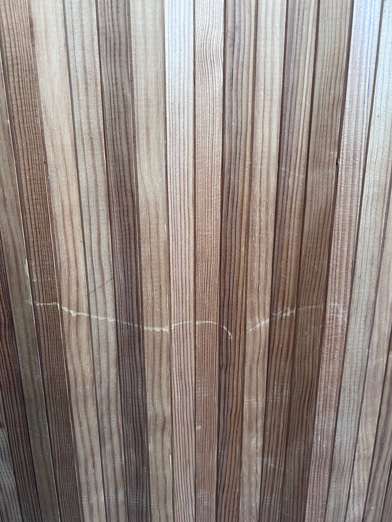 Art deco wooden screen - 1950s