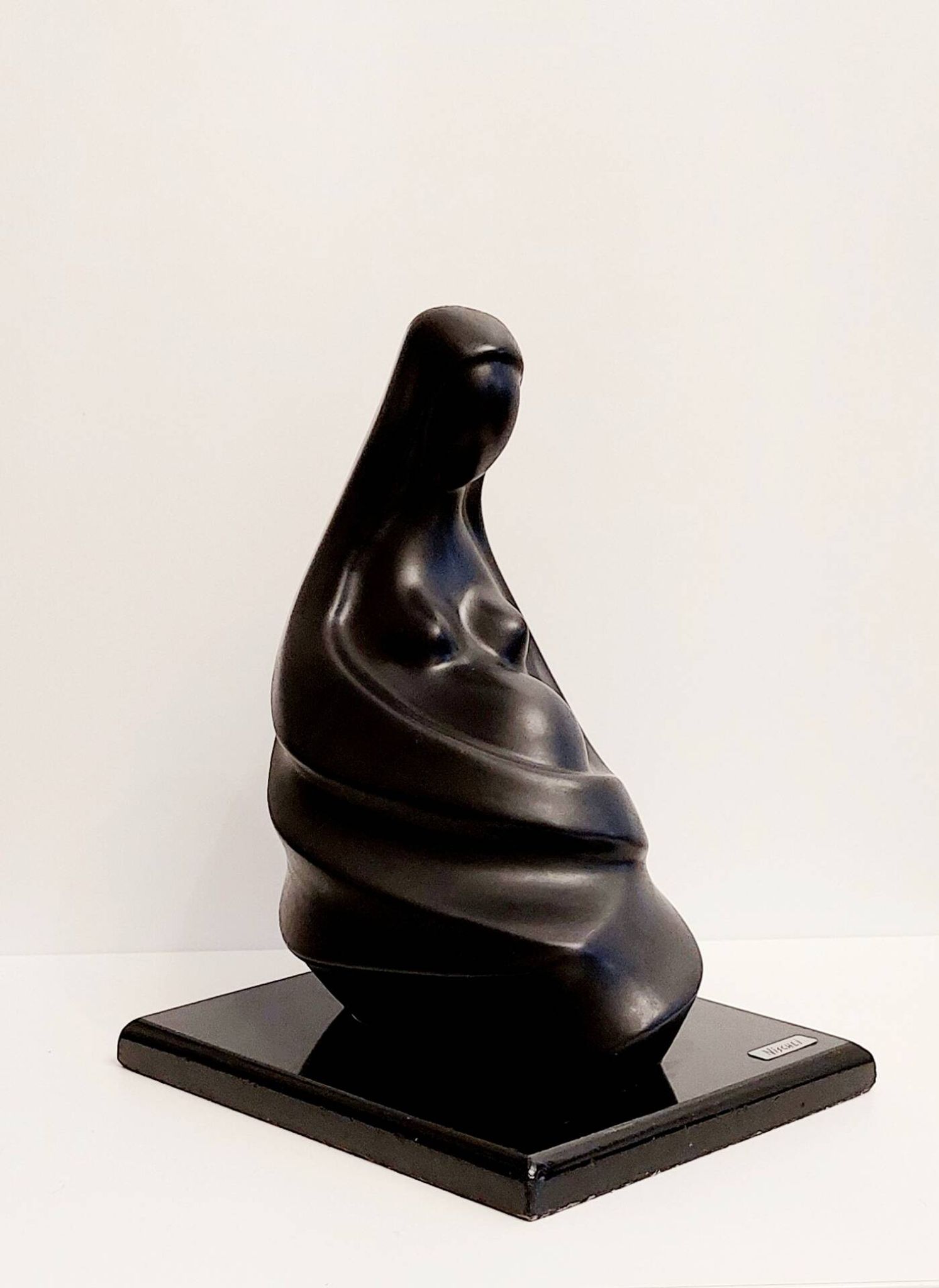 Statuette moderniste céramique