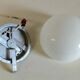 Ceiling light or globe wall lamp - mid 20th century