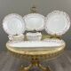 Pillivuyt & cie porcelain service 59 pieces, 19th century