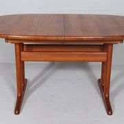 Mid-century extendable dining table/teak table by Glostrup, Denmark, 1960s.
