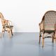 Ensemble de 6 chaises d’intérieur / d’extérieur vintage 1970